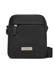 Calvin Klein Saszetka Sleek Reporter LV04D3180G Czarny - Nerki - miniaturka - grafika 1