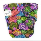 Pieluchy - Pieluszka z kieszonką MINI OS 4-11kg SUKULENTY - miniaturka - grafika 1