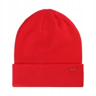 Czapki damskie - Czapka 4F U622 czerwona 4FWAW25ACAPU622 62S - miniaturka - grafika 1