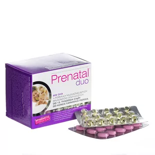 Holbex Prenatal Duo 30 szt. +30szt. - Witaminy i minerały - miniaturka - grafika 1