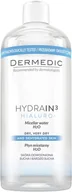 Płyny micelarne - Biogened S.A DERMEDIC HYDRAIN 3 HIALURO Płyn micelarny H2O 500 ml 7071824 - miniaturka - grafika 1