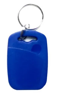 Dualny Brelok Rfid 125 Khz+13,56 Mhz Blue 50 Szt. - Akcesoria do domofonów i wideodomofonów - miniaturka - grafika 1