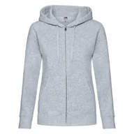 Bluzy damskie - Bluza damska z kapturem Premium Thru Hood Sweat Jacket Fruit Of The loom XL - miniaturka - grafika 1