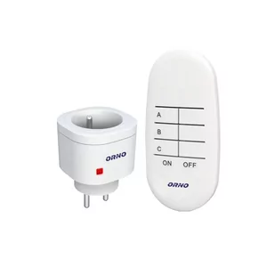 Orno Bezprzewodowe gniazdo mini sterowane pilotem 1+1 OR-GB-440 - Inne akcesoria elektryczne - miniaturka - grafika 1