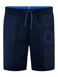 Hugo Boss Szorty kąpielowe w kolorze granatowym - Kąpielówki męskie - miniaturka - grafika 1