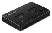 Obudowy i kieszenie na dyski twarde - Qoltec Stacja dokująca dysków 2x SSD M.2 SATA NGFF USB typ C 50310 - miniaturka - grafika 1