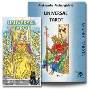 Zestaw Skarby Tarota. Universal Tarot, karty i książka - karty - Ezoteryka - miniaturka - grafika 1