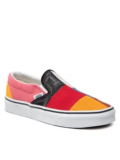 Trampki damskie - Vans Tenisówki Classic Slip-On VN0A38F7VMF1 Kolorowy - grafika 1