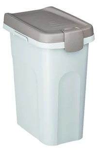 Kerbl Stefan Plast petf-kontener z gumowanego pokrywa w kolorze brązowym/białym blender w 3 rozmiarach, pudełko do przechowywania suchej karmy, przystosowane do kontaktu z żywnością - Pozostałe akcesoria dla psów - miniaturka - grafika 2