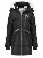 Kurtki damskie - Geographical Norway Płaszcz pikowany "Balaland" w kolorze czarnym - miniaturka - grafika 1