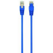 Kable komputerowe i do monitorów - Impakt PATCHCORD KAT.6 FTP 1M BLUE GEMBIRD - miniaturka - grafika 1