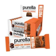 Batony proteinowe - Baton proteinowy PURELLA Superfoods Karmelowe brownie (15 x 45 g) - miniaturka - grafika 1