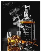 Malowanie po numerach - Malowanie po numerach - Jack Daniels 40x50cm - Twoje Hobby - miniaturka - grafika 1