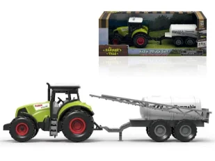 Traktor z przyczepą ze światłem i dźwiękiem - Madej - Samochody i pojazdy dla dzieci - miniaturka - grafika 1