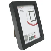 Ramki na zdjęcia - Ramka na zdjęcia Milo 10 x 15 cm czarna Inspire - miniaturka - grafika 1