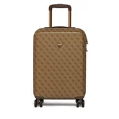 Walizki - Walizka kabinowa Guess Latona Tavel TWHK92 11983 Beżowy ciemny - miniaturka - grafika 1
