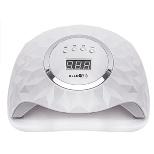 AlleLux Y13 lampa do paznokci dual UV/LED 248W do lakierów hybrydowych żeli i akrylożeli Biała - Lampy UV do paznokci - miniaturka - grafika 1