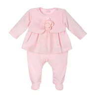 Pajacyki dla niemowląt - BG-75754 Pajac różowy Flawia 68 - miniaturka - grafika 1