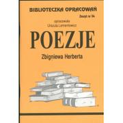 Podręczniki dla gimnazjum - Biblios Urszula Lementowicz Biblioteczka Opracowań. Poezje Zbigniewa Herberta - miniaturka - grafika 1