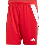 Spodenki męskie - Spodenki męskie adidas Tiro 24 czerwone IR9379 M - miniaturka - grafika 1
