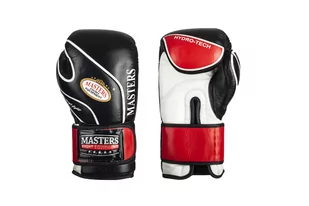 Masters FIGHT EQUIPMENT Rękawice bokserskie skórzane, Hydro-Tech-RBT, 12 oz - Rękawice bokserskie - miniaturka - grafika 1
