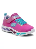 Buty dla dziewczynek - Skechers Sneakersy Gleam N'Dream 10959L/NPMT Różowy - miniaturka - grafika 1