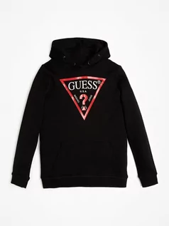 Bluzy męskie - GUESS Kids Bluza Z Kapturem Z Trójkątnym Logo 7620207267759 - grafika 1