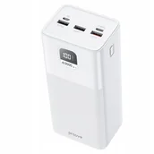 Powerbanki - Mocny Powerbank Podróżny 40000mah 100w 3x Usb Usb-a 1x Usb-c Type-c Proove / Pbgi99320002 Giant / Biały - miniaturka - grafika 1