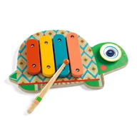 Instrumenty muzyczne dla dzieci - Instrument 2W1 Animambo Djeco - Cymbałki I Talerz - miniaturka - grafika 1
