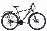 Rowery - Unibike FLASH EQ GTS 2022 czarno-grafitowy 692a - miniaturka - grafika 1