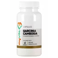 Suplementy naturalne - MyVita Garcinia Cambogia 250mg 60% HCA 60 kapsułek - miniaturka - grafika 1