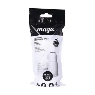 Magic Woreczki uniwersalne na pieluchy Magic, 15 szt. 15 szt. |   NN-AMK-YB45-001 - Inne akcesoria do pielęgnacji dzieci - miniaturka - grafika 1
