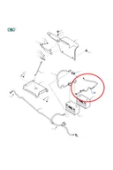 Części i akcesoria do maszyn rolniczych - NEW HOLLAND CASE PRZEWÓD AKUMULATORA CNH 84564344 84564344 - miniaturka - grafika 1