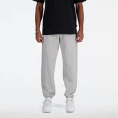 Spodnie męskie - Spodnie męskie New Balance MP41519AG szare - miniaturka - grafika 1