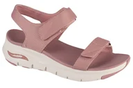 Moda i Uroda OUTLET - Skechers Arch Fit-Touristy 119247-MVE, Damskie, sandały, Różowy - miniaturka - grafika 1