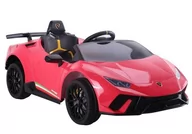 Pojazdy elektryczne dla dzieci - Import LEANToys Auto na akumulator Lamborghini Huracan Czerwone LT-6572-0 - miniaturka - grafika 1