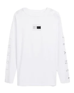 Damska Bluza Tommy Hilfiger Długi Rękaw DW0DW12115YBR r.M - Bluzy damskie - miniaturka - grafika 1