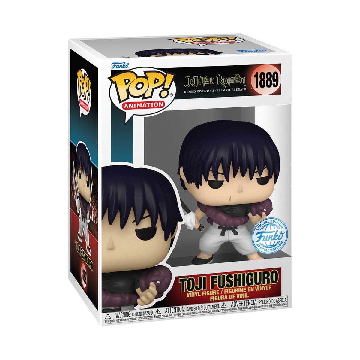Funko, Funko POP! Exclusive, ANIME, Figurka Kolekcjonerska,Jujutsu Kaisen Season 2, Toji