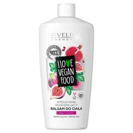 Balsamy i kremy do ciała - Eveline I LOVE VEGAN FOOD balsam do ciała Figa/Granat 350ml 48373-uniw - miniaturka - grafika 1