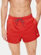 Kąpielówki męskie - Puma Szorty kąpielowe 907658 Czerwony Regular Fit - miniaturka - grafika 1