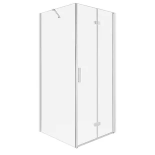 Kabina prysznicowa Style DR 90 x SC 80 CHR szkło transparentne 6 mm, profile chrom, drzwi składane KERRA - Kabiny prysznicowe Kabina prysznicowa Style DR 90 x SC 80 CHR szkło transparentne 6 mm, profile chrom, drzwi składane KERRA - Kabiny prysznicowe - miniaturka - grafika 1