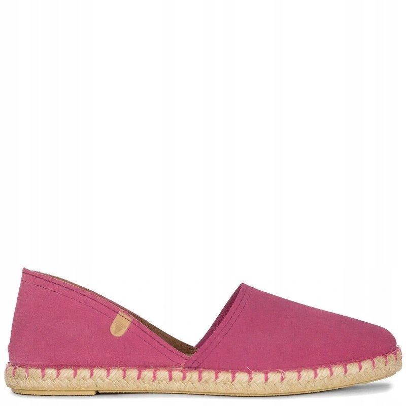 Verbenas Carmen Espadryle Skórzane D'Orsay Różowe CARMEN-SER-DIG r.37