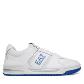 Sneakersy męskie - Sneakersy EA7 Emporio Armani X8X234 XK422 R940 Biały - miniaturka - grafika 1