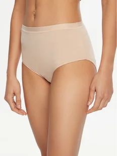 Triumph Figi klasyczne z wysokim stanem Sense Of Modal 10224787 Beżowy - Majtki damskie - miniaturka - grafika 1