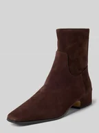 Botki damskie - Sztyblety ze skóry naturalnej model ‘Dusty’ - miniaturka - grafika 1