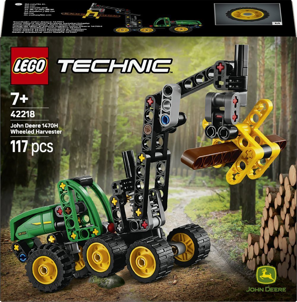 LEGO Technic Harwester kołowy John Deere 42218
