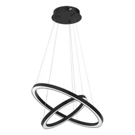 Lampy sufitowe - Galaxia LED lampa wisząca 2-punktowa czarna ML8422 - miniaturka - grafika 1