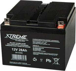 Blow Akumulator żelowy 12V 28Ah XTREME - Ładowarki i akumulatory - miniaturka - grafika 1