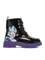 Buty dla dziewczynek - Mickey&Friends Trzewiki CEO-NJ-AW25-128DSTC Czarny - miniaturka - grafika 1
