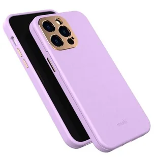 Moshi Etui Napa Slim MagSafe do iPhone 14 Pro Max jasnofioletowe - Etui i futerały do telefonów - miniaturka - grafika 1